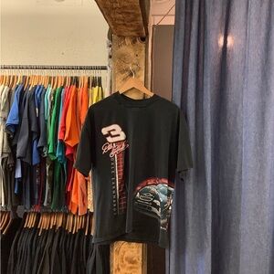 Vintage Black Dale Earnhardt Graphic Tee